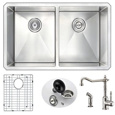 ANZZI VANGUARD Series K32192A-108 Kitchen Sink Kitchen Sink ANZZI